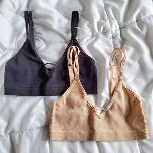 Lively Skinny Strap Seamless Bralette 2-pack